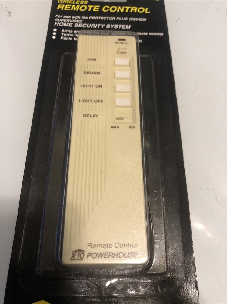 X-10 Remote Control HT544 Powerhouse Protector Plus Wireless