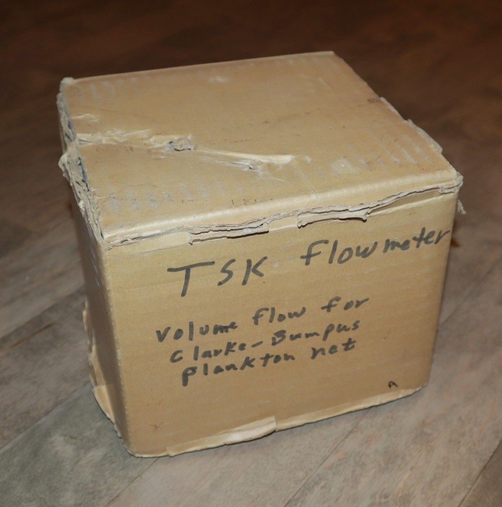 TSK Flow Meter | Marine Water Sampling for Plankton Tow Net T.S.K. Flowmeter WOW