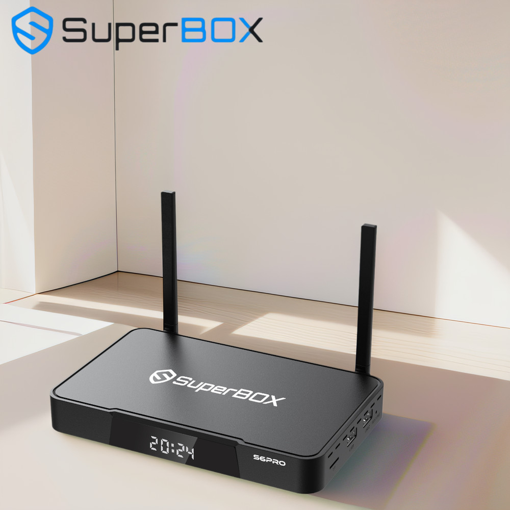 SuperBox S6 Pro 24/7 Support Authorized Distributor Shipped Out Same Day