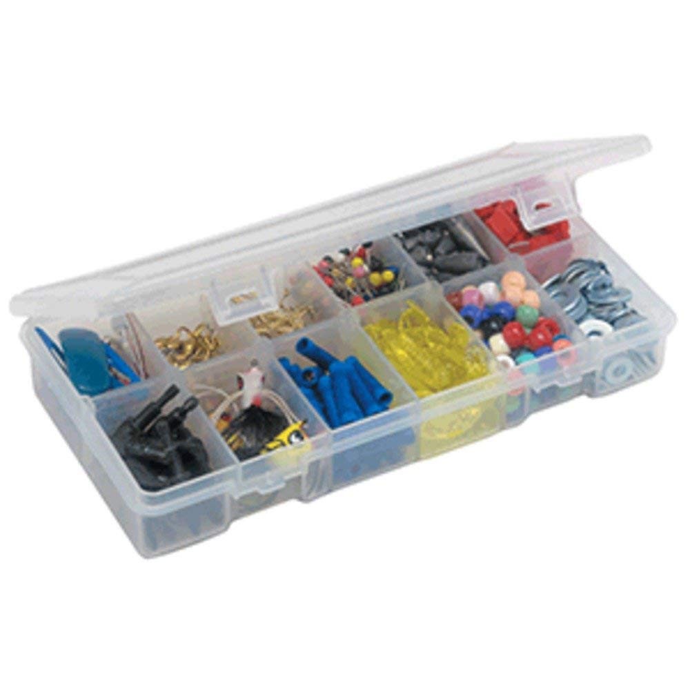 Stowaway Box with Adjustable Dividers Storage Organizer for Tools