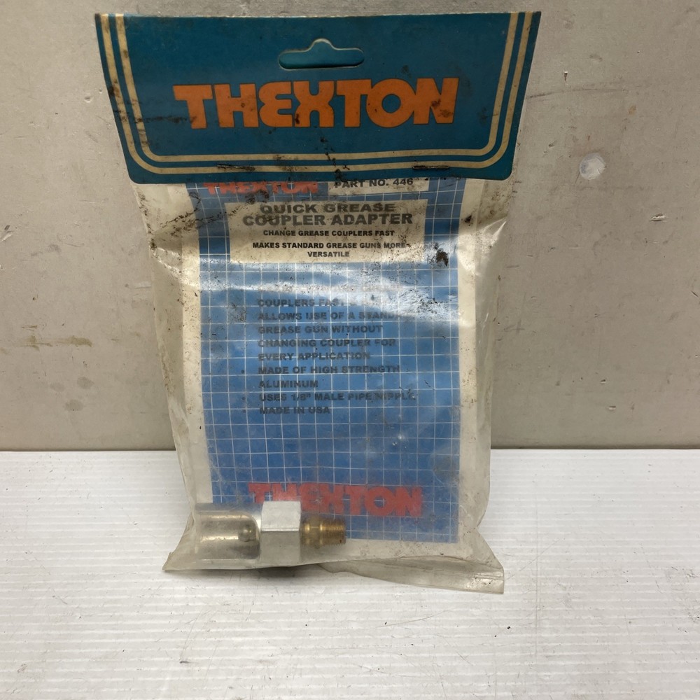 THEXTON 446 QUICK GREASE COUPLER ADAPTER