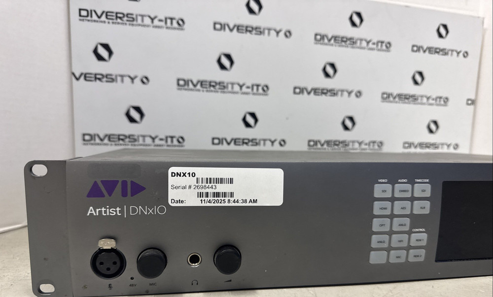 BLACKMAGIC Design Video Avid Artist DNxIO I/O Standalone Interface