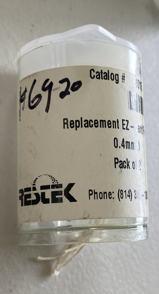 Restek 21015 Replacement EZ-Vent Ferrules 0.4mmID Pack of 2