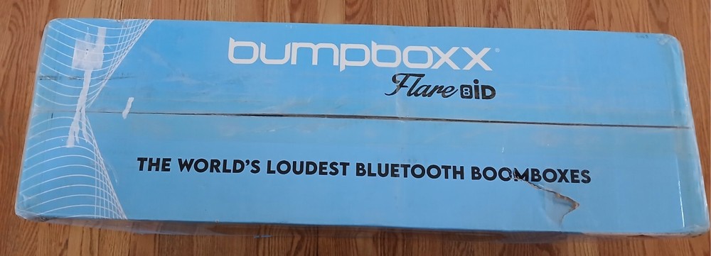 Bumpboxx Flare8 iD - 200 watts - Bluetooth - wirless mic