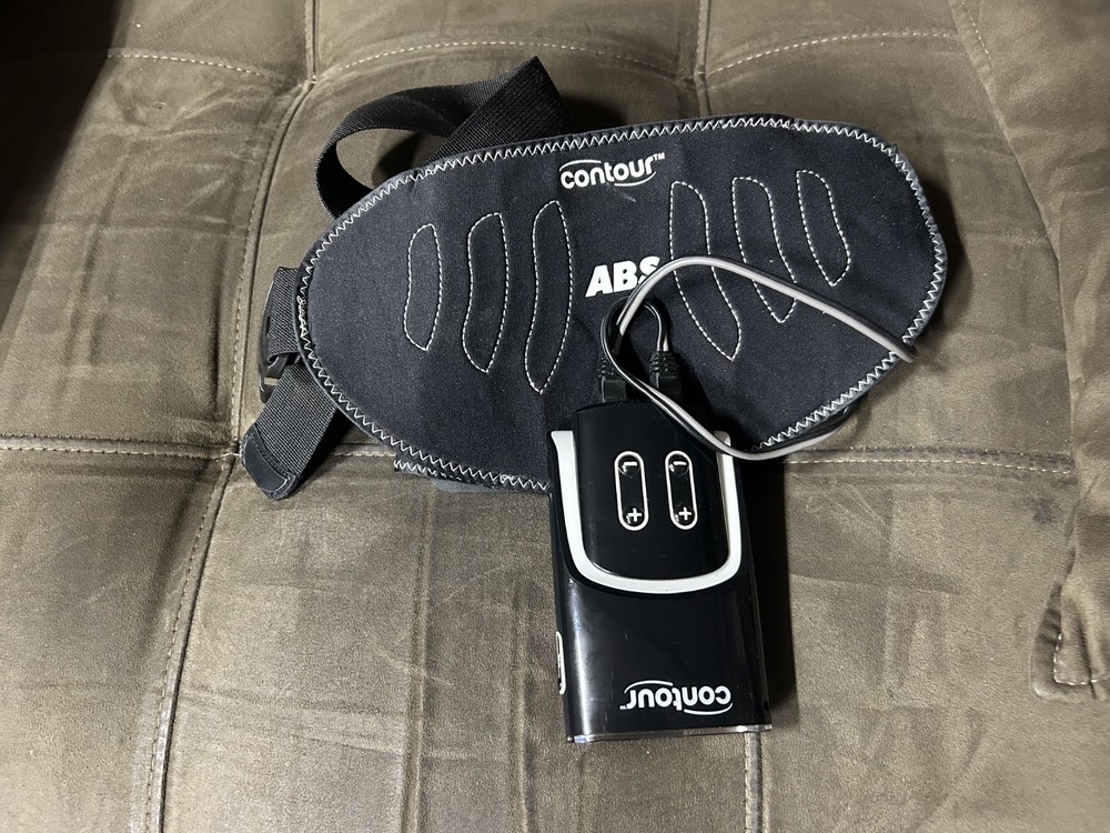 Contour ABS Belt Electronic Muscle Stimulator Core Sculpt System Controller Pad