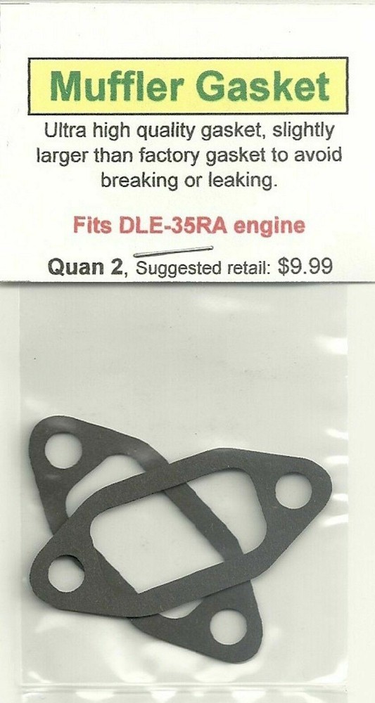 DLE-35RA Exhaust/Muffler Gasket 2 Pack NIP
