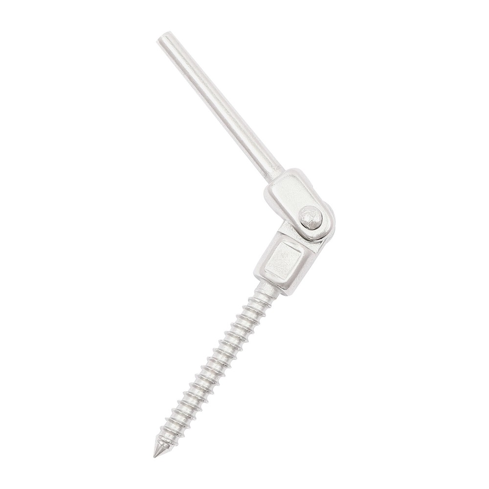 20pcs 180° Adjustable Angle Threaded Stud Tension End Cable Railing Kit NEW