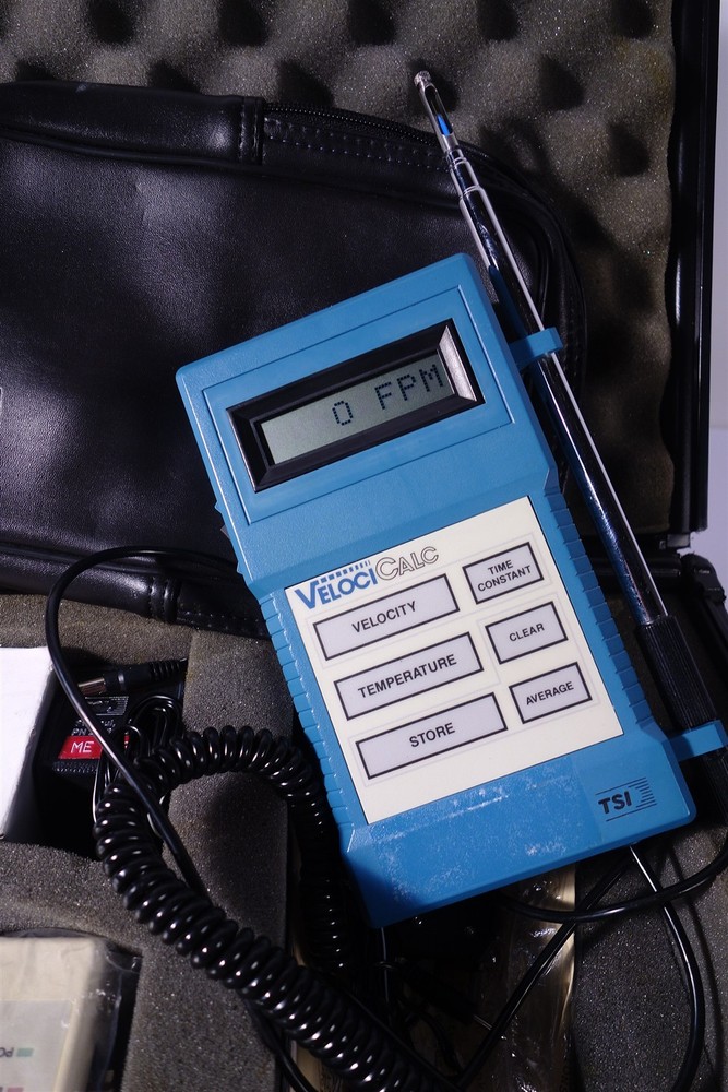 TSI VelociCheck Model 8352 with Printer Air Velocity Meter Tested