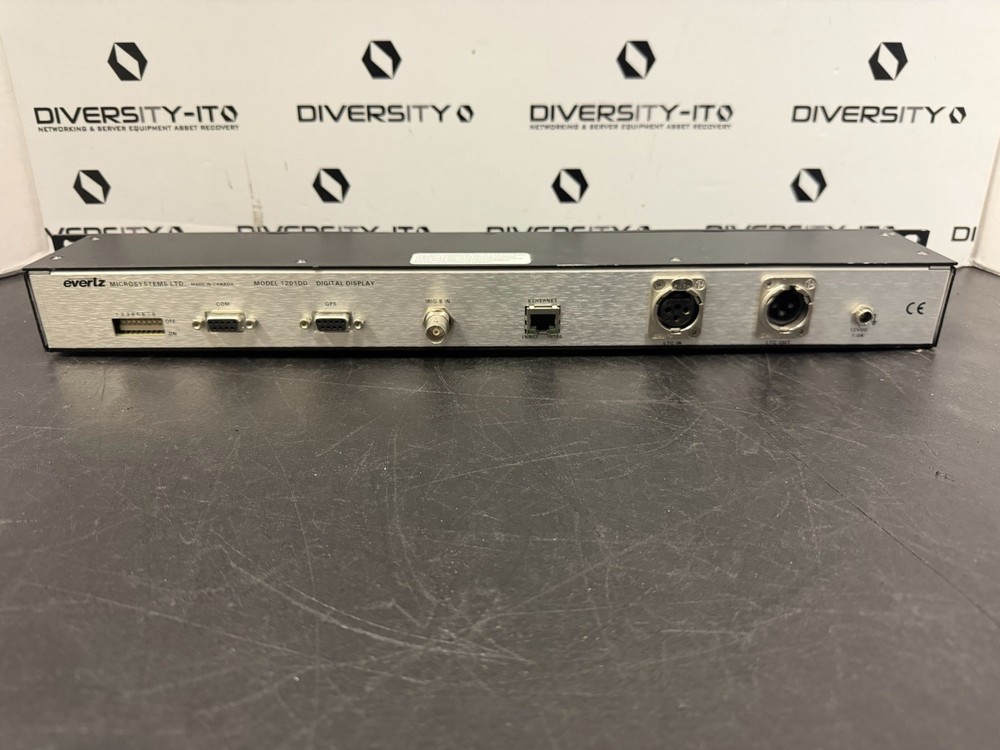 Evertz 1201DD Network Digital Display Clock