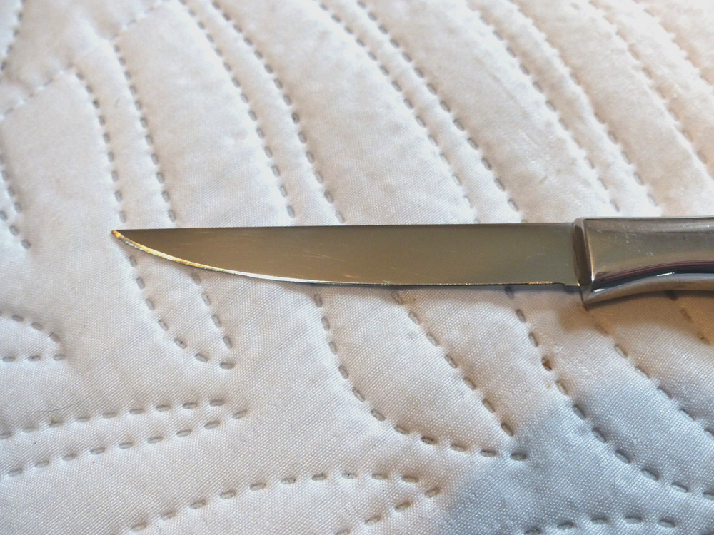 BARTEAUX Paring Knife NOS pixie bird & trout