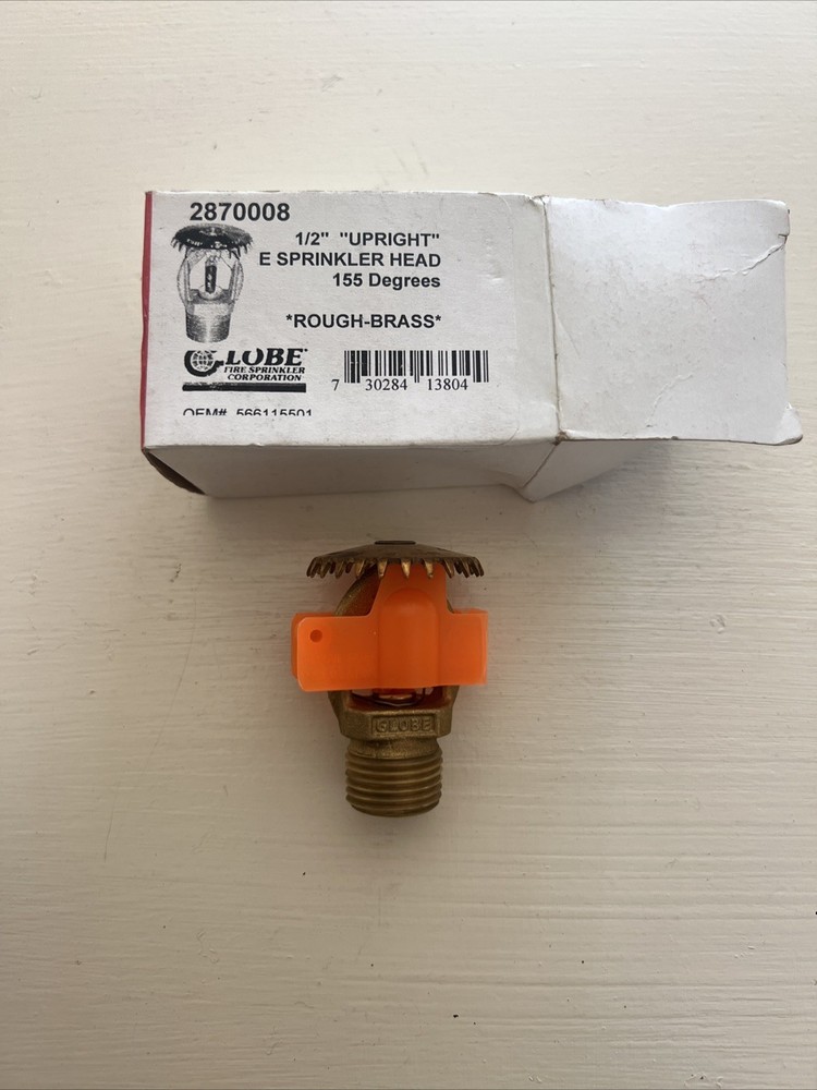1/2” Upright E Sprinkler Head 155 Degrees: 6 Of Them