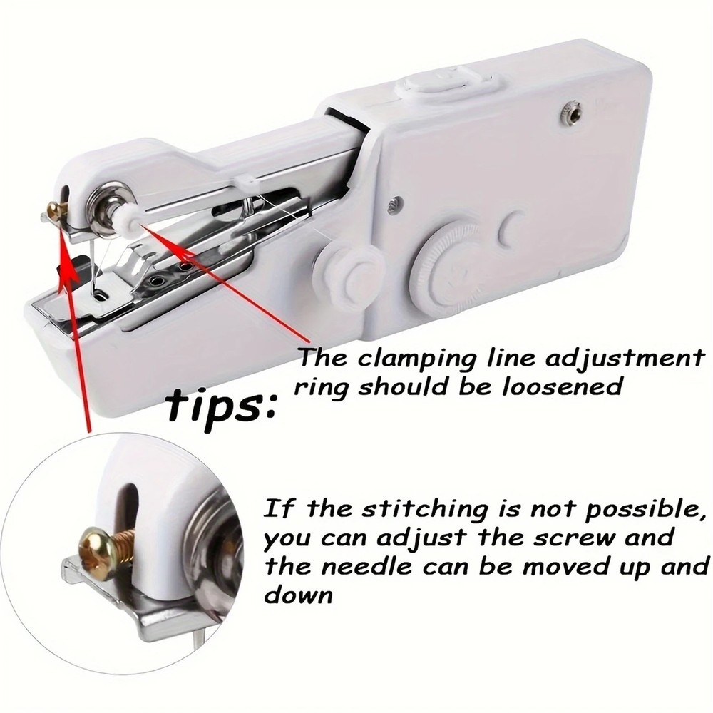 Portable Handheld Sewing Machine - Home Repair & Crafting Essential