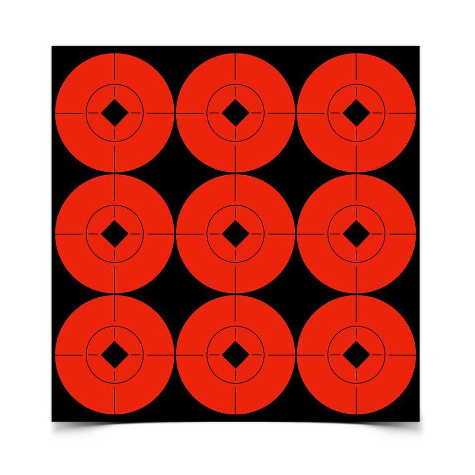 Birchwood Casey Self-Adhesive Target 2" Spots 10 Pack