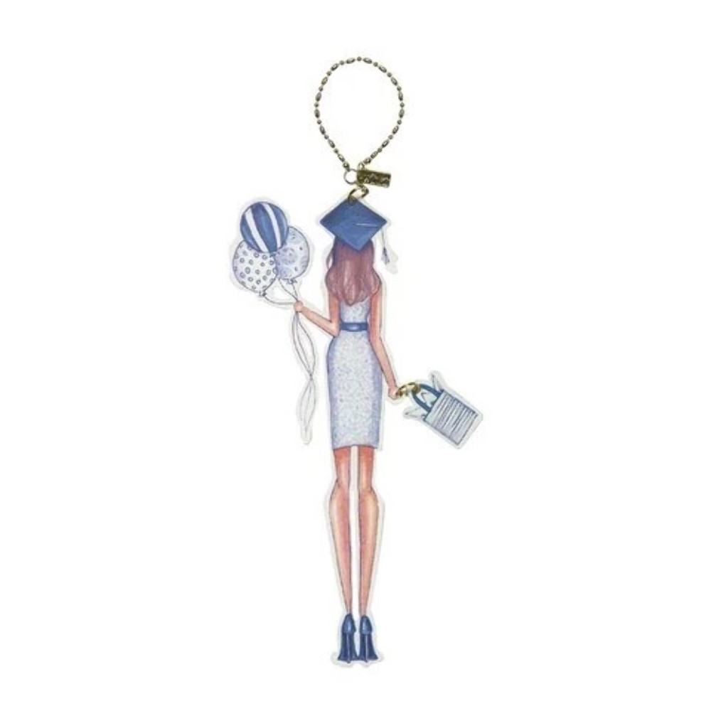 Winks Ornament - Graduate (Brunette)