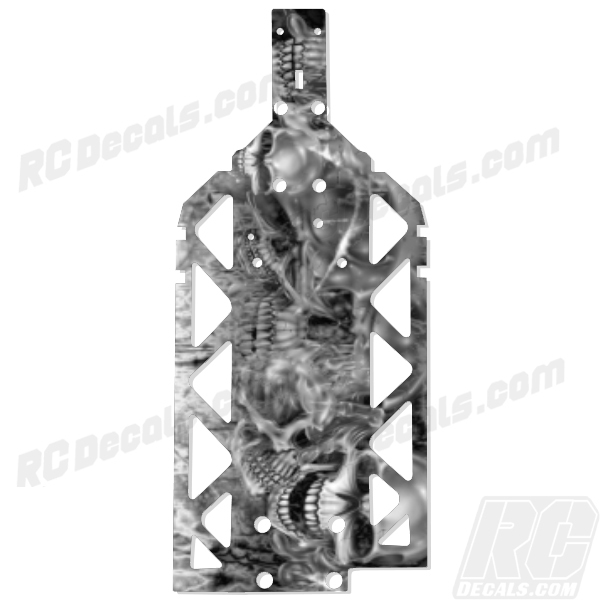 HPI BAJA 5B SS 5T 5SC Chassis Plate Protector - Skulls 11247