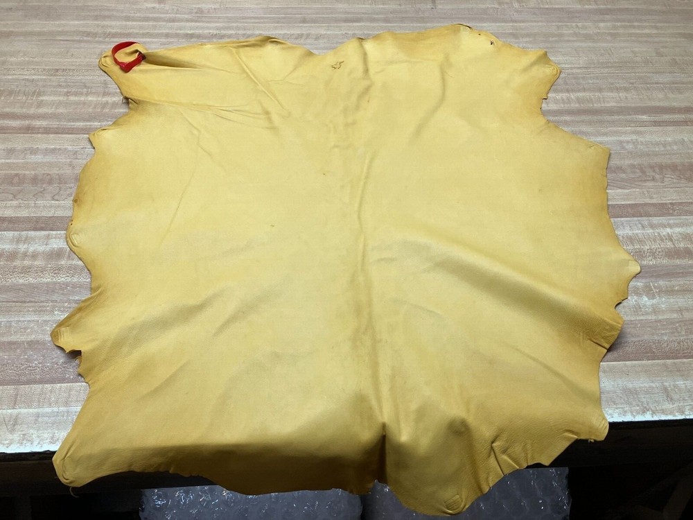 Top Grain Sheep Leather Gold #0018509 Row H