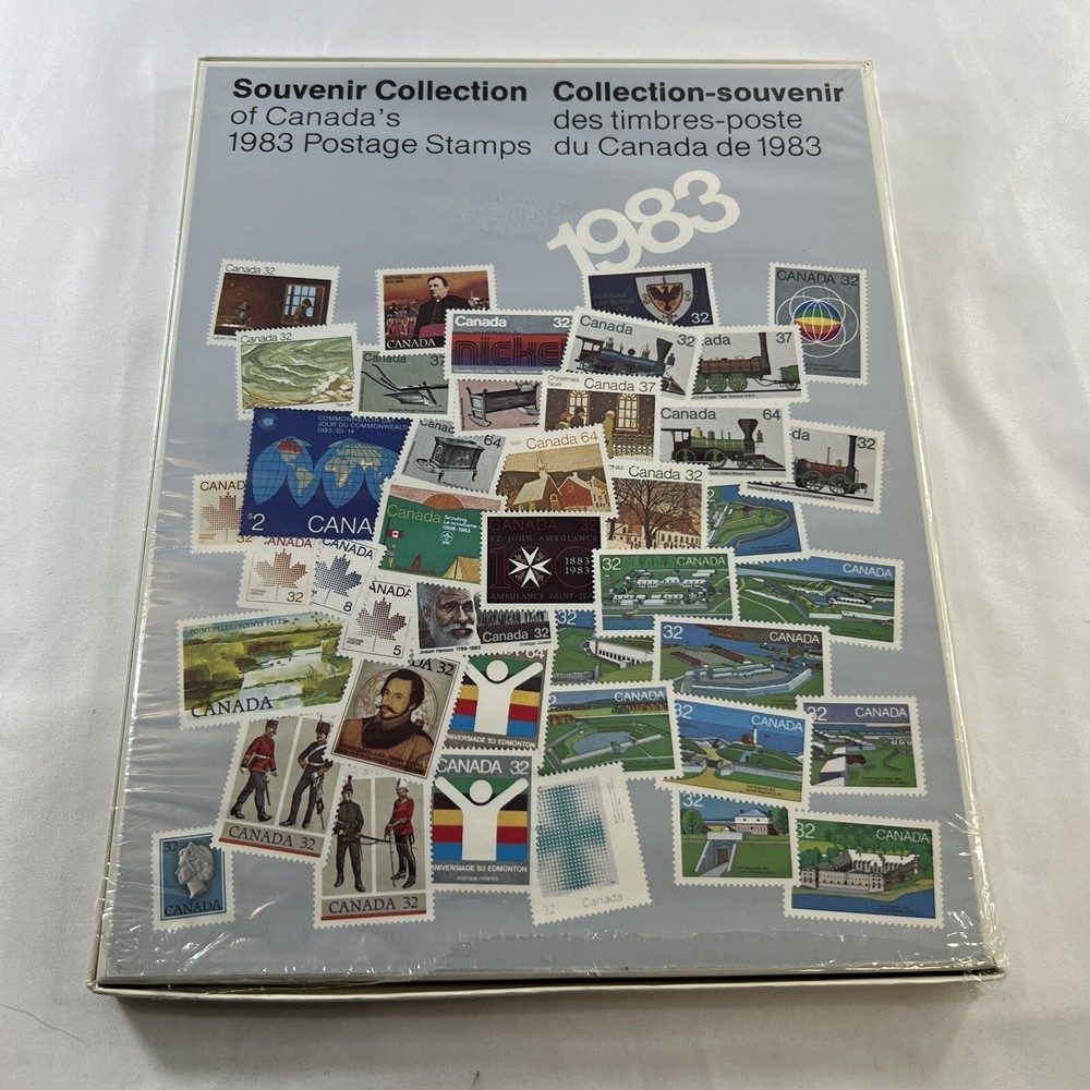 1983 Canada Post Yearbook Annual Official Stamp Issues - COMPLETE & MNH Set