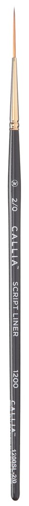 Willow Wolfe Callia Artist Script Liner Brush-2/0