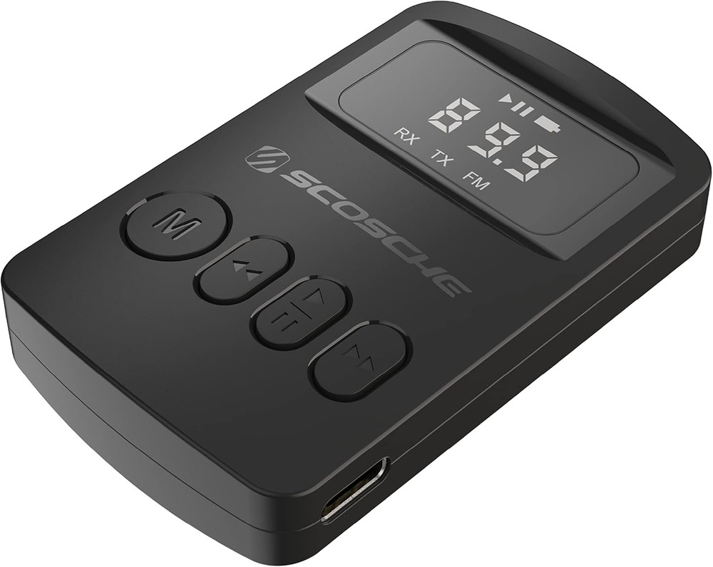 BTTRFM-SP1 Portable Bluetooth Transmitter/Receiver, FM Transmitter and Wireless