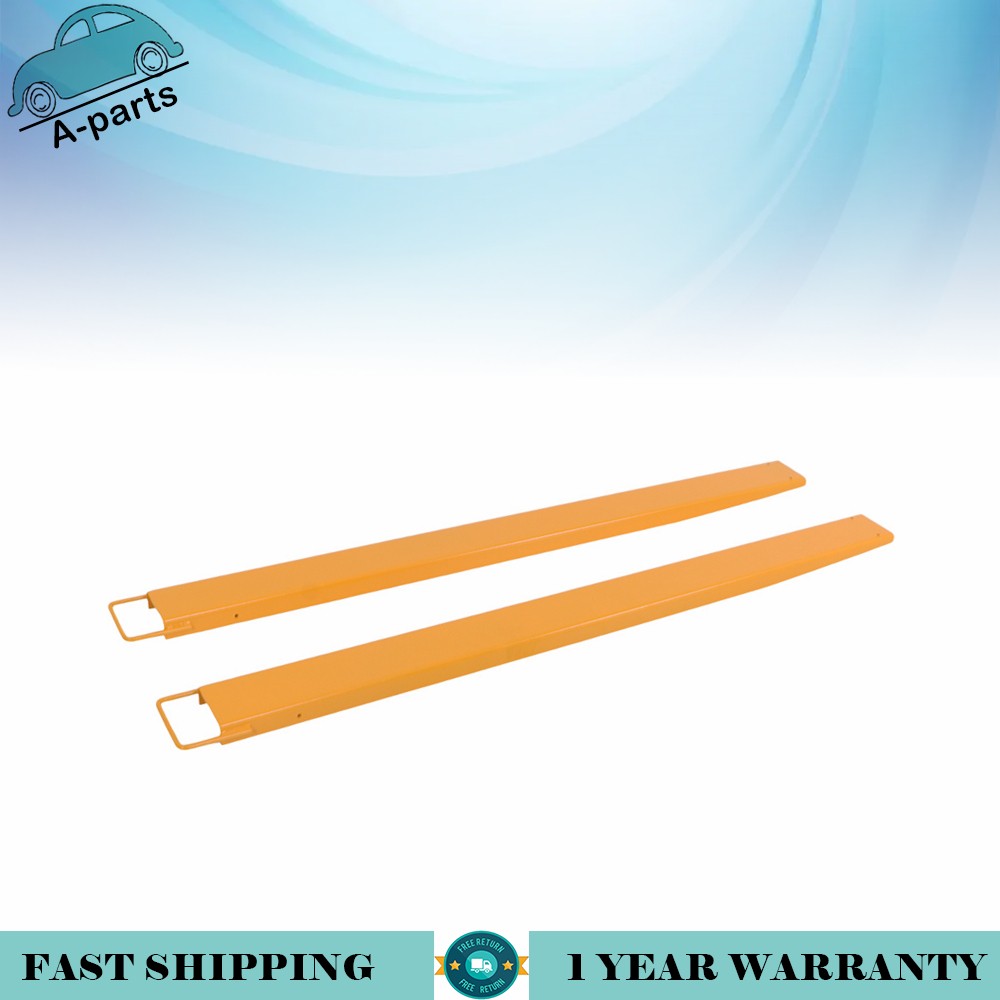 Forklift Extensions 72 inch Fork Extensions 4.5 inch Width Heavy Duty Steel
