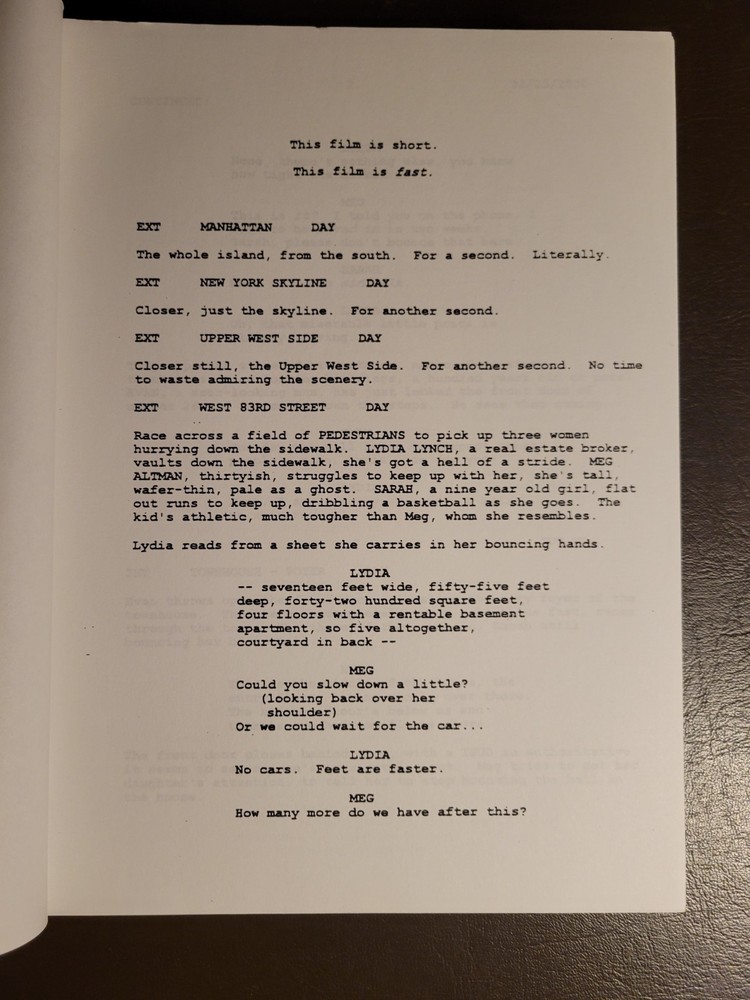 Panic Room (2002) Movie Script - Feb 23 2000 Draft - David Koepp Screenplay