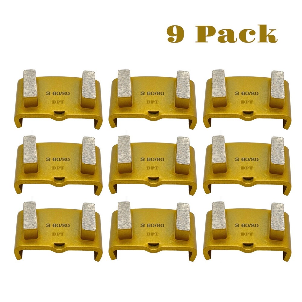 Grinding Disc for EZ HTC Greyline Professional Grinders Soft Bond 60 Grit 9 Pack