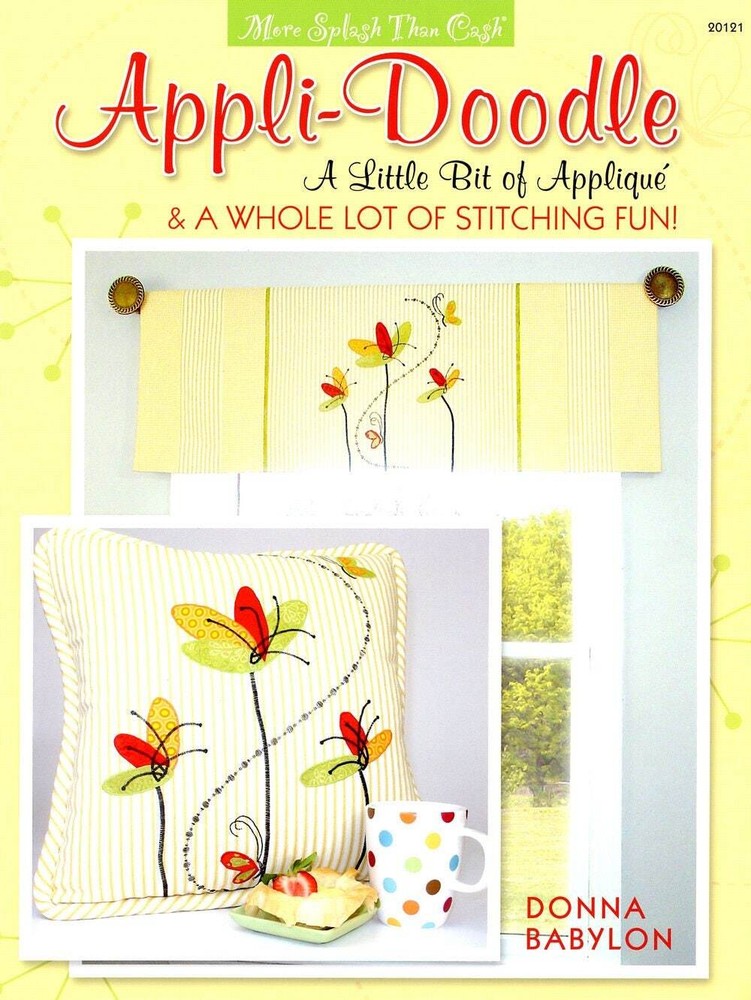 Appli-Doodle Applique Pattern Book by Donna Babylon