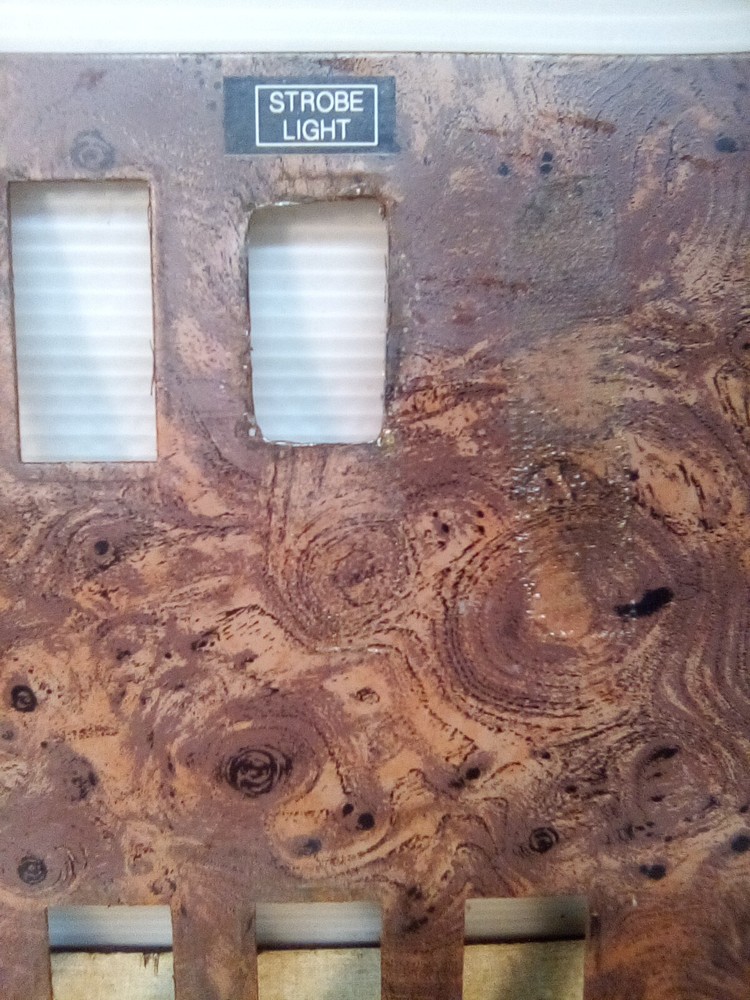 International Switch Panel Dash Panel Wood Grain