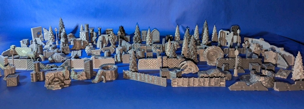 202 Pieces of scatter terrain bundle