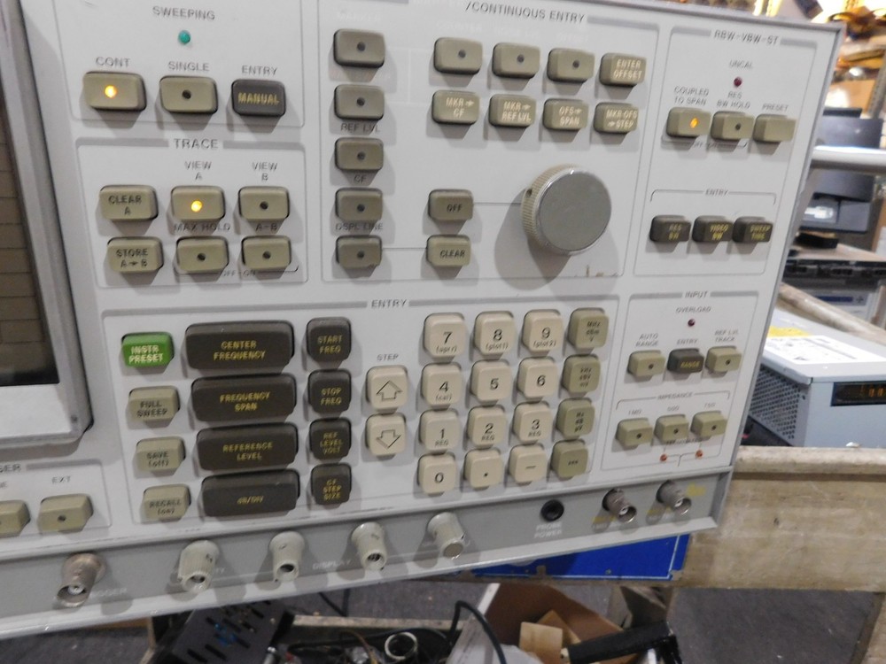 Hewlett Packard 3585A Spectrum Analyzer with 3047A System
