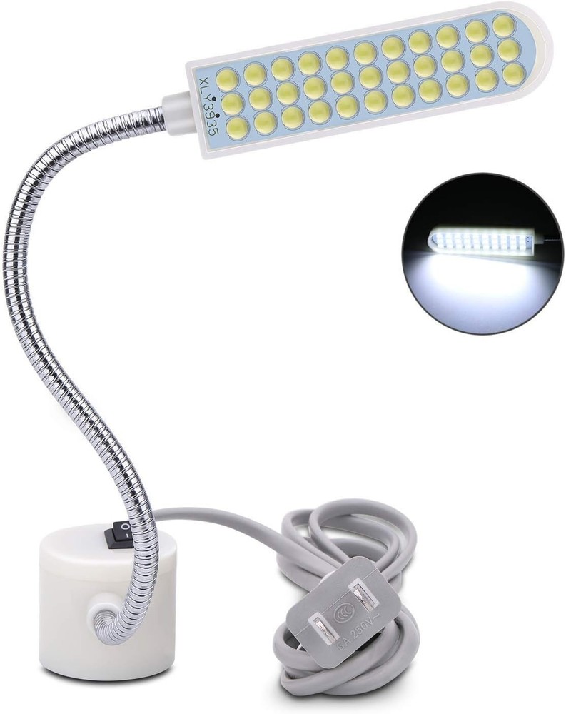 Energy-Efficient 36 LED Craft Light with Strong Magnetic Mount for Versatile Use