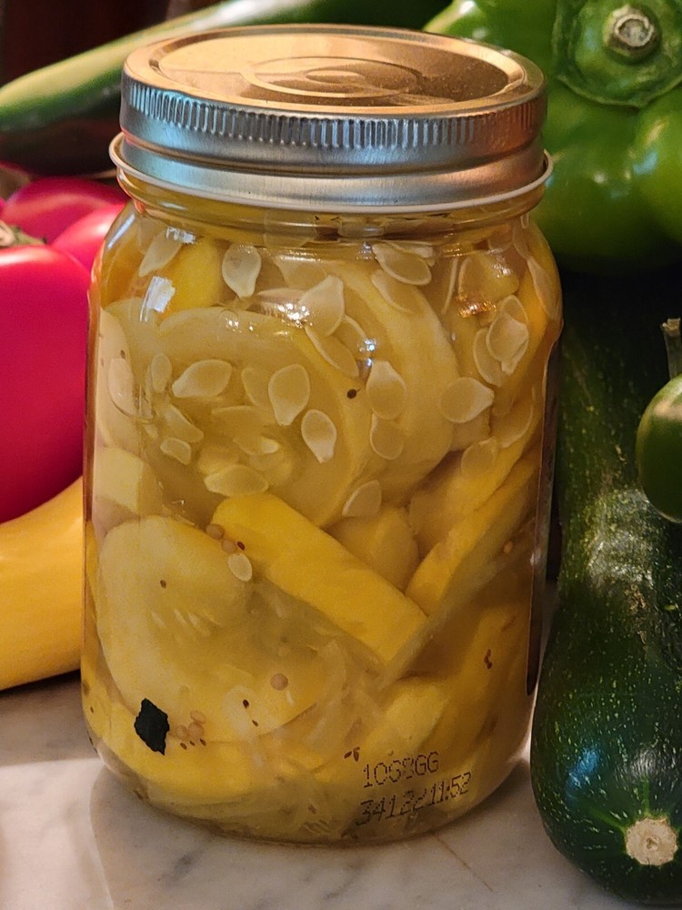 HS RANCH Squash Pickles (2) 16oz Jars