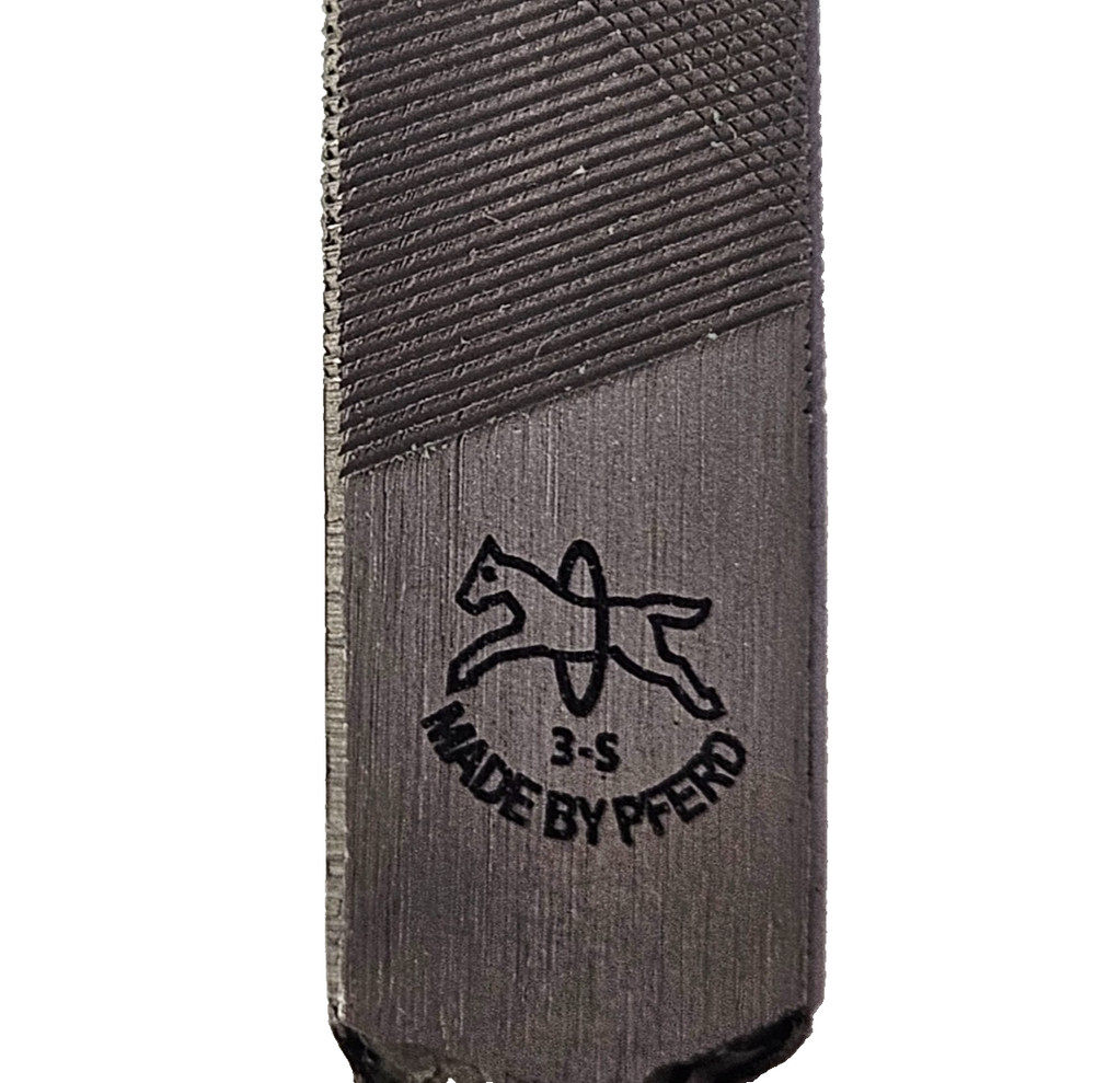6" Triangular File 11099 Pferd Smooth Double Cut Three Square 3 Square