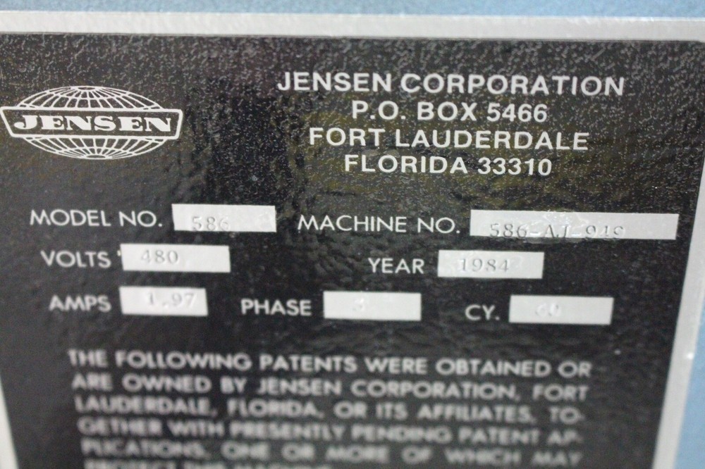 JENSEN WISHBONE NOVA SMALL PIECE & GOWN FOLDER MODEL 586