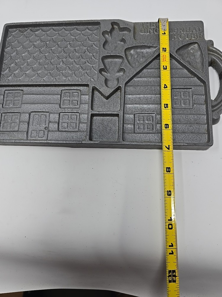 John wright gingerbread house mold