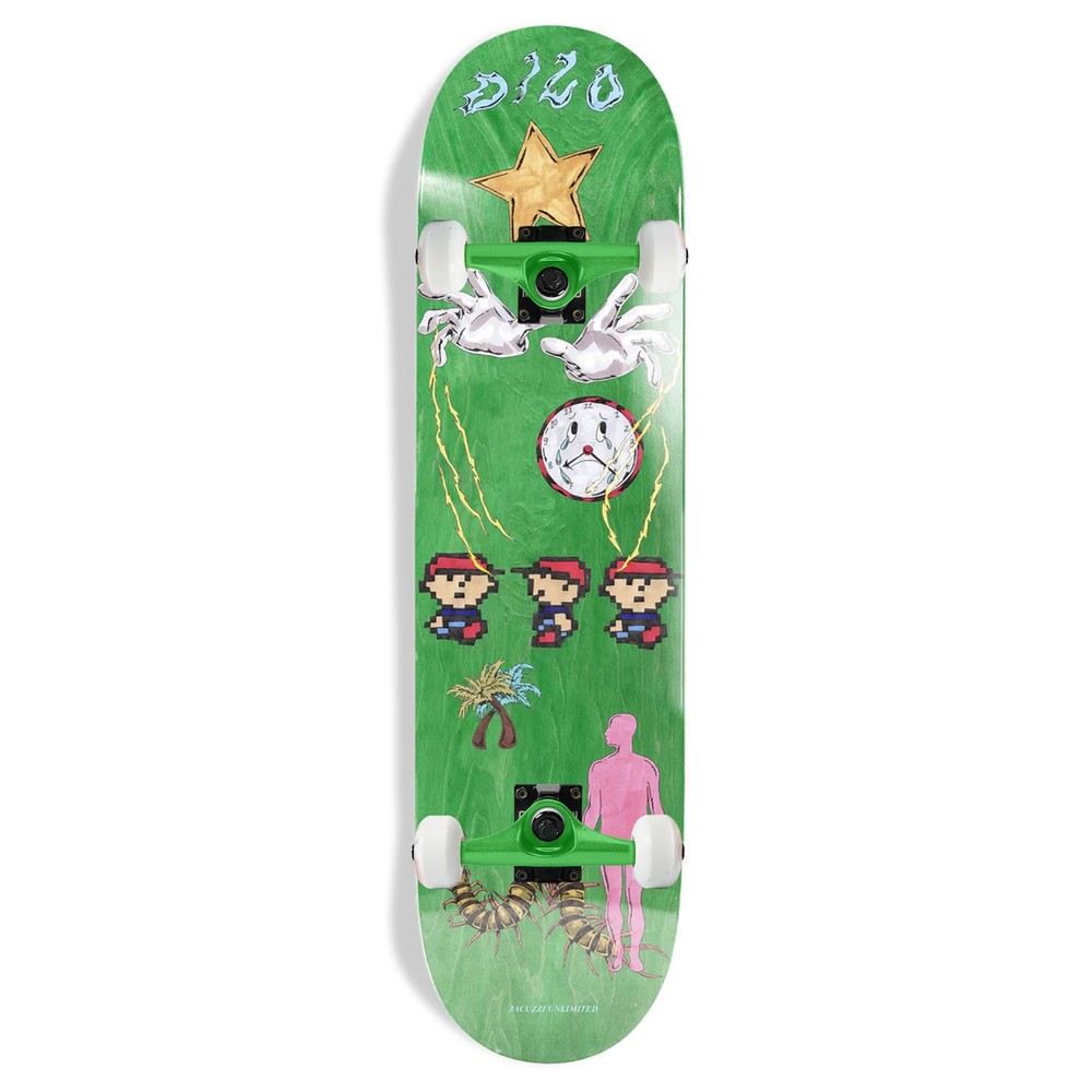 Jacuzzi Skateboard Assembly John Dilo Projection 8.0" x 31.6" Complete