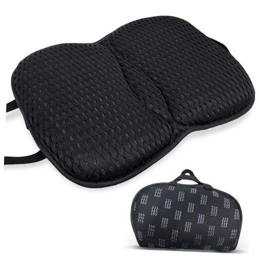 Portable 3D Breathable Seat Cushion – Foldable, Soft & Lightweight for