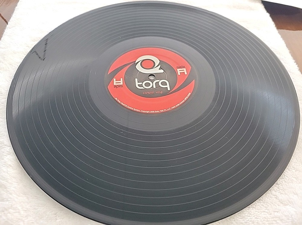 M-Audio Torq Control Vinyl Disk. Used To Control Digital Audio Files. Used.