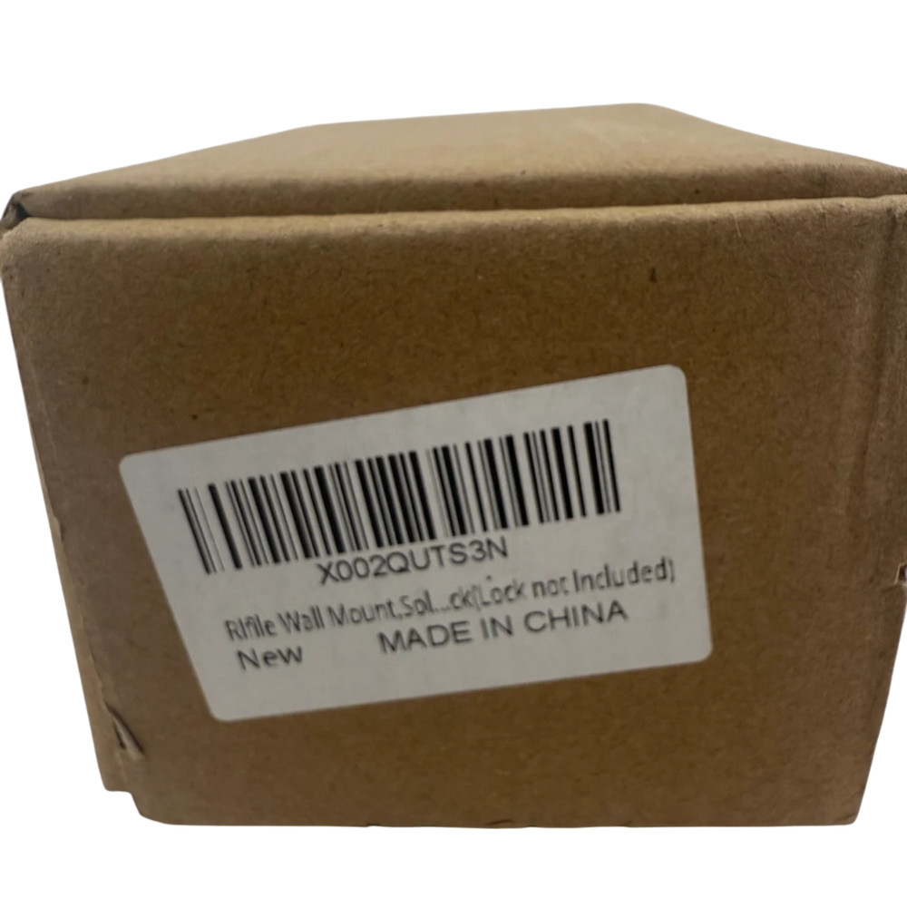 Rifle Wall Mount Holder – Secure Vertical Gun Display Bracket,