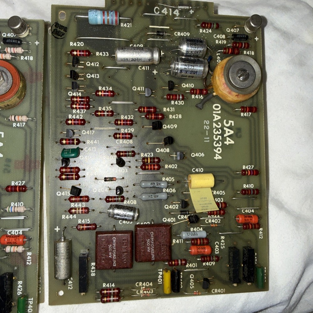 4 Vintage Bell ? Components Telephone Operator Circuit Board Switch Console