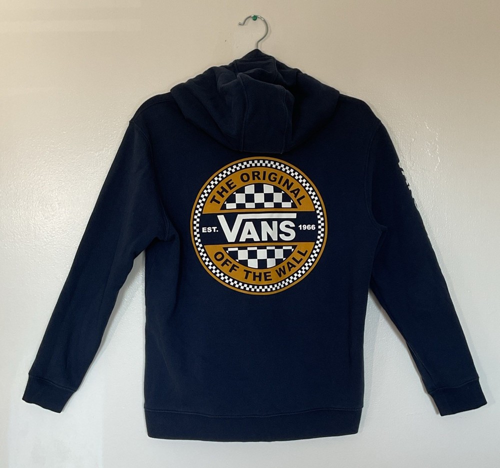 Vans - Circled Checker PullOver Dress Blues - Size L