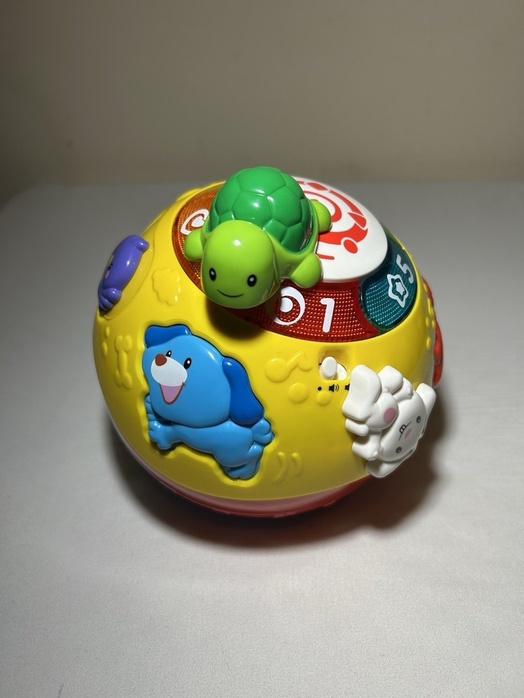 VTech Wiggle Crawl Ball Baby Self-Rolling Educational Developmental Interactive