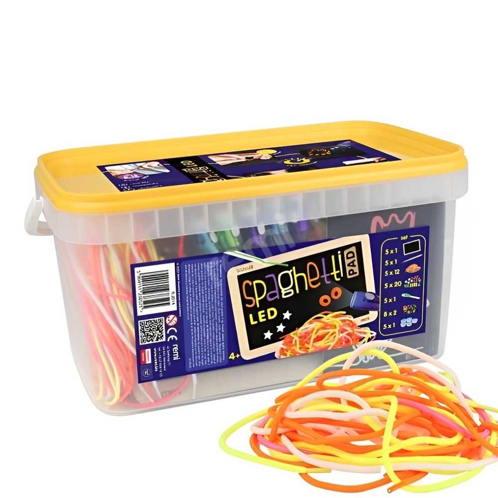 Spaghetti LED 5 Stations Creative Play and Writing Lesson Learning Teaching Tool