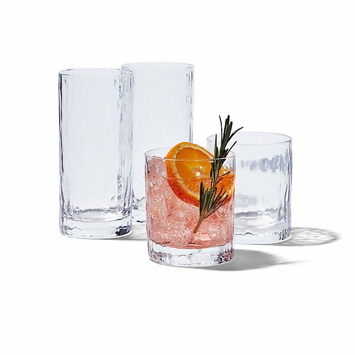 Fall Leaf Double Old Fashioned Glasses (Set of 2)