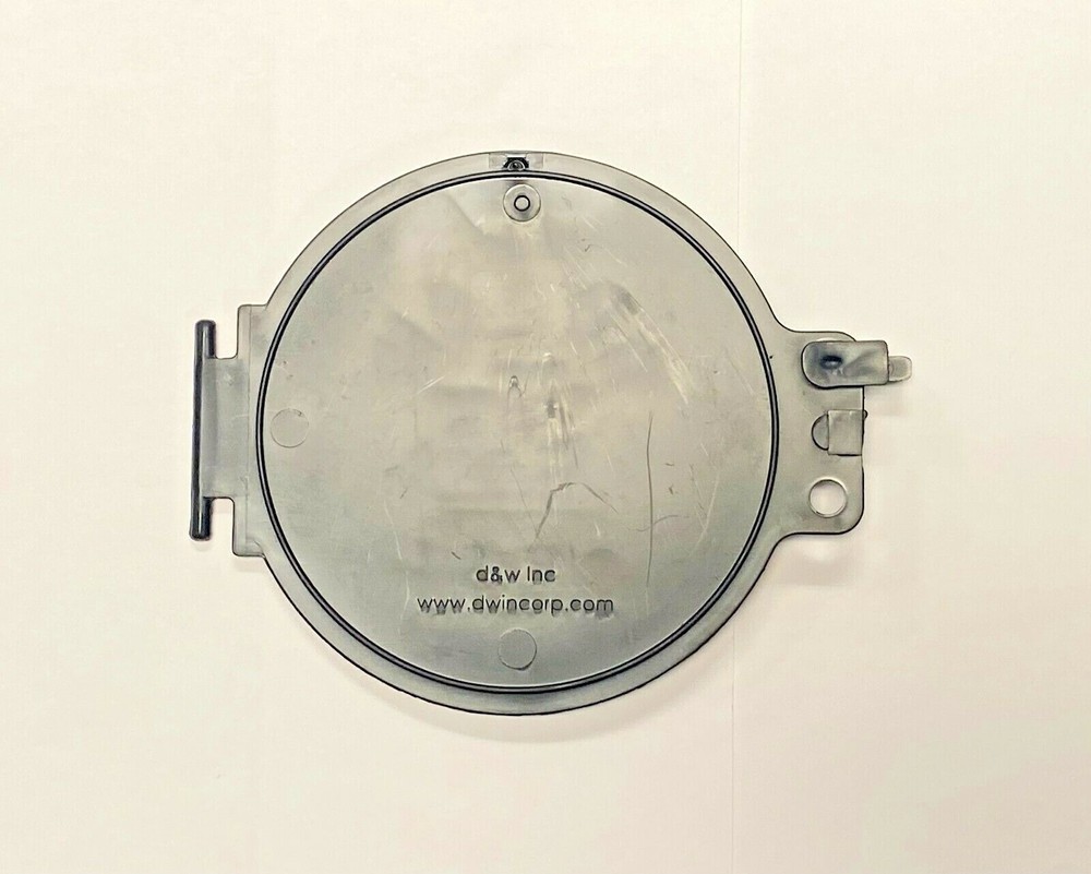 BLACK Replacement Hatch DOOR ONLY for Sewer Hose Carrier D&W Super-Tube & Slider