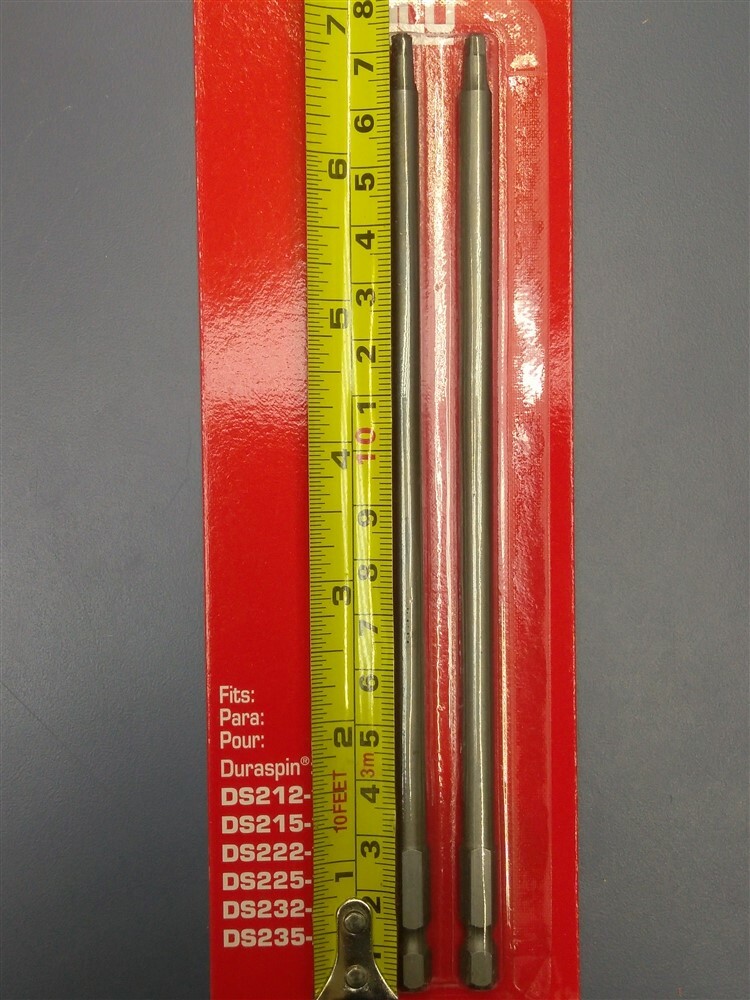 Senco EA0298 2pk Square Head DuraSpin Drive Bits