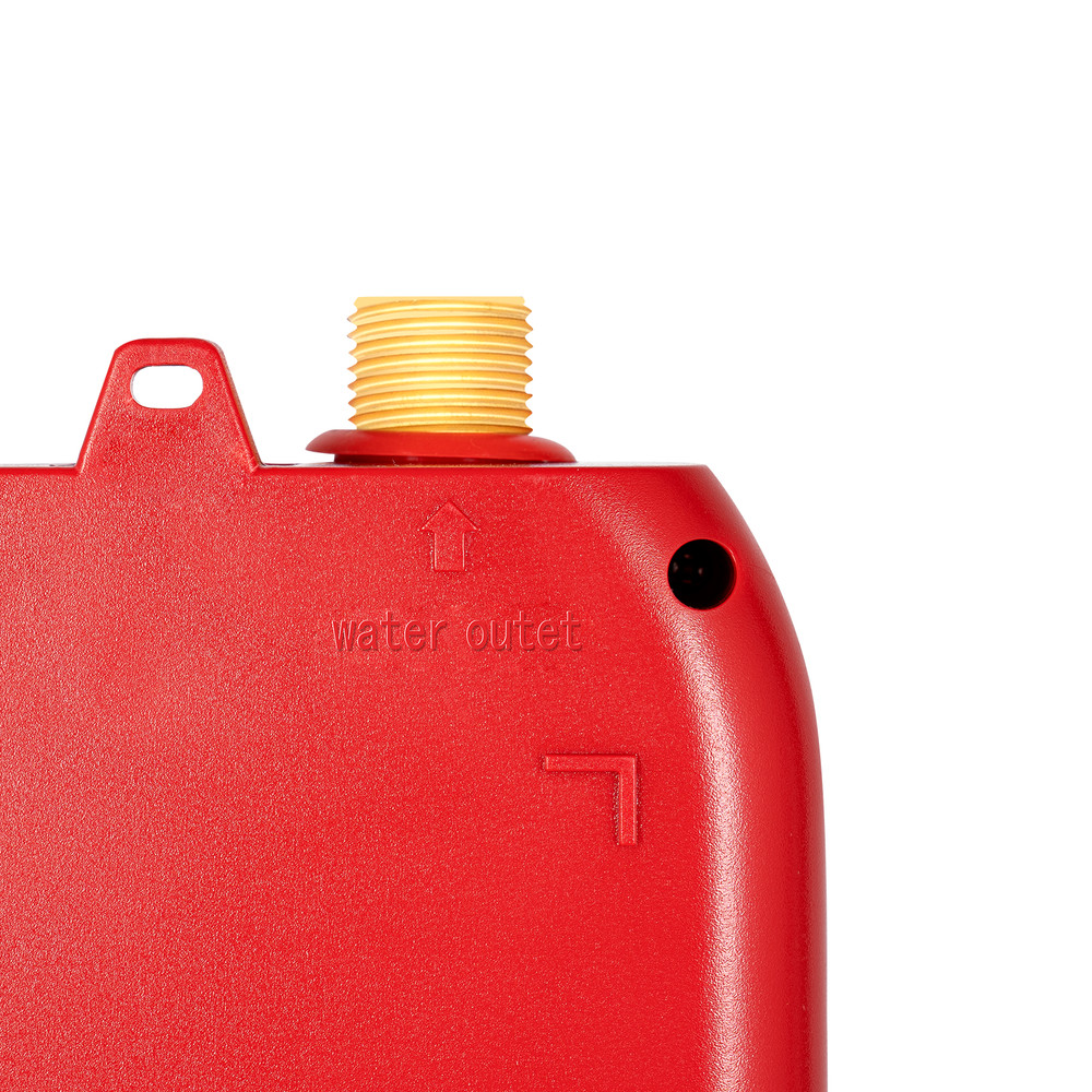 110V 3000W Under Sink Water Heater Kitchen Instant Hot Water Red US Standard