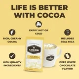 4 Pack Arctic White Hot Cocoa Mix 125 oz Packets
