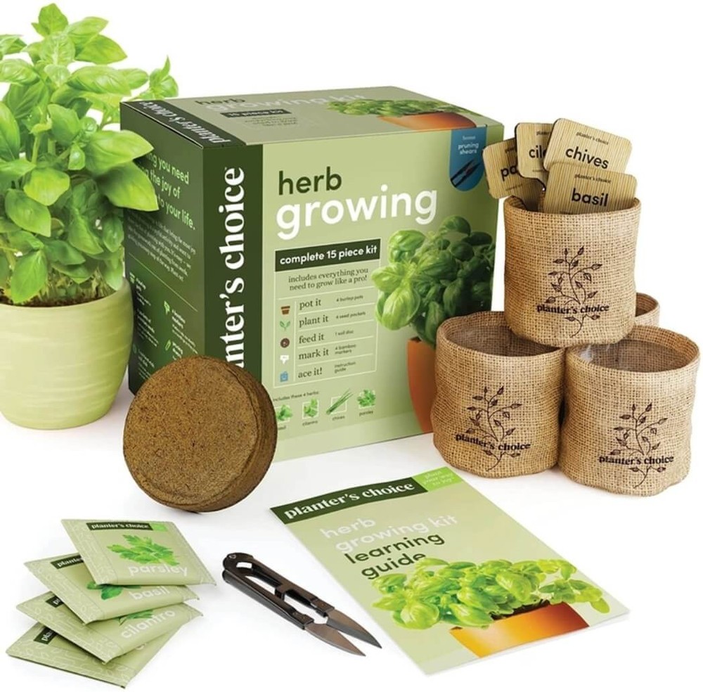 Planter's Choice Indoor Herb Growing Kit
