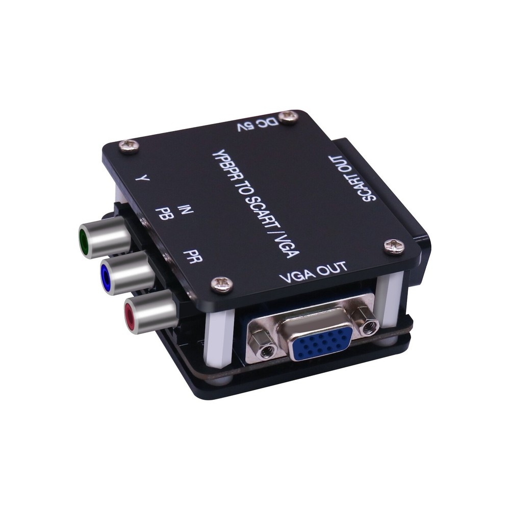 For Game Console Set-top Box Game Video Transcoder YPBPR to Vga Rgbs SCART/VGA